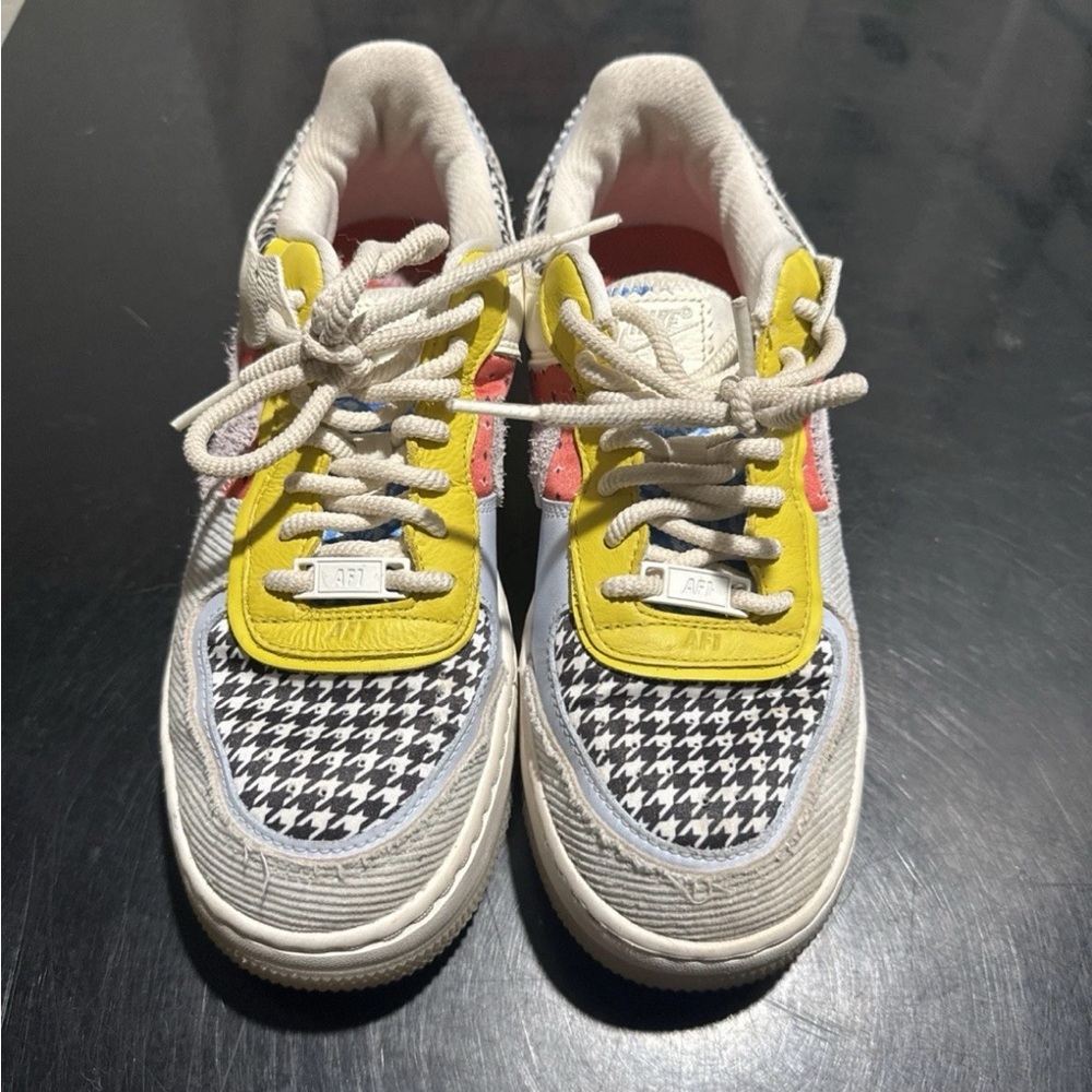 Nike Air Force One Shadow Patchwork Size 8 #S114 - image 1